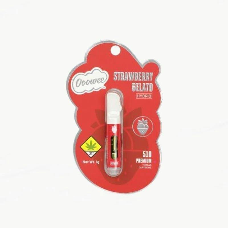 Strawberry Gelato Cartridge 1g by Ooowee