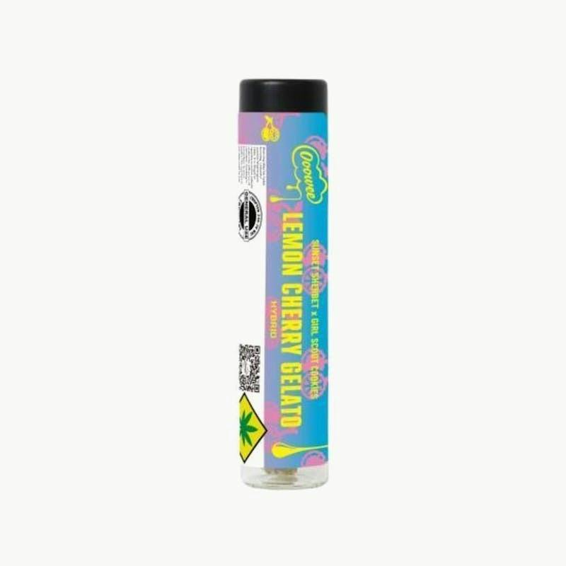 Lemon Cherry Gelato | Dipped Pre Roll 1g