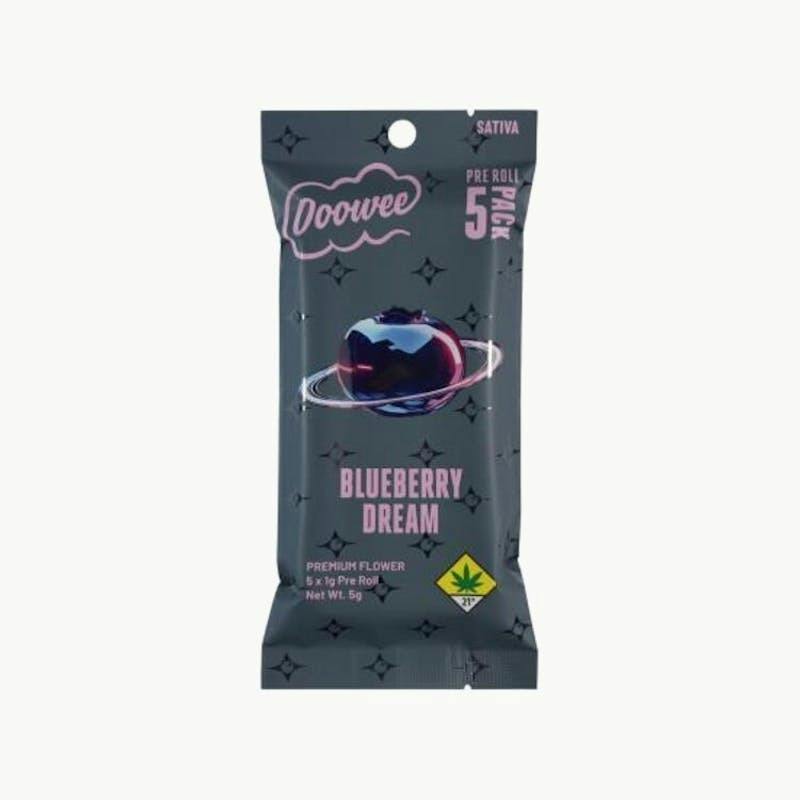 Blueberry Dream Pre Roll 1g | 5pk by Ooowee