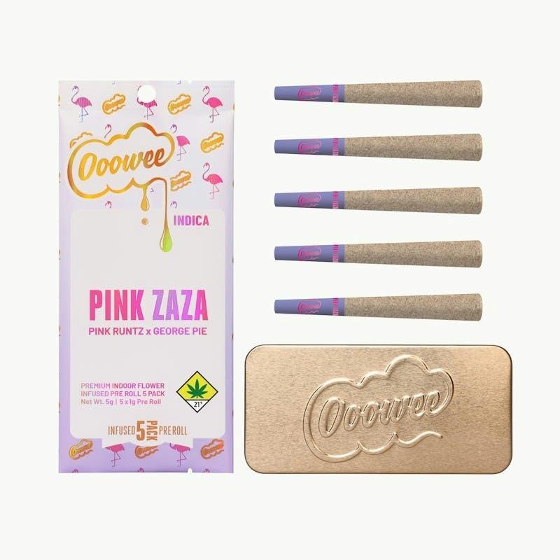 Pink Zaza Pre Roll 1g | 5pk