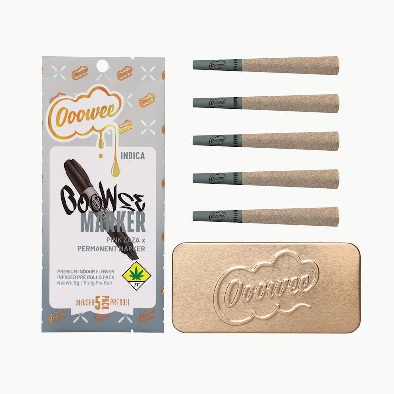 Ooowee Marker Pre Roll 1g | 5pk by Ooowee