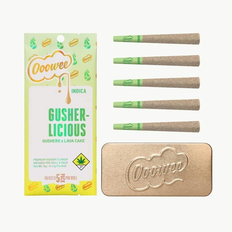 Gusherlicious Pre Roll 1g | 5pk