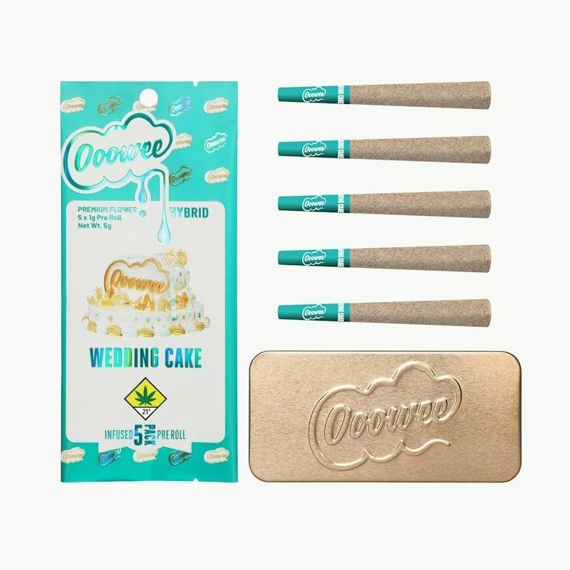 Wedding Cake Pre Roll 1g | 5pk