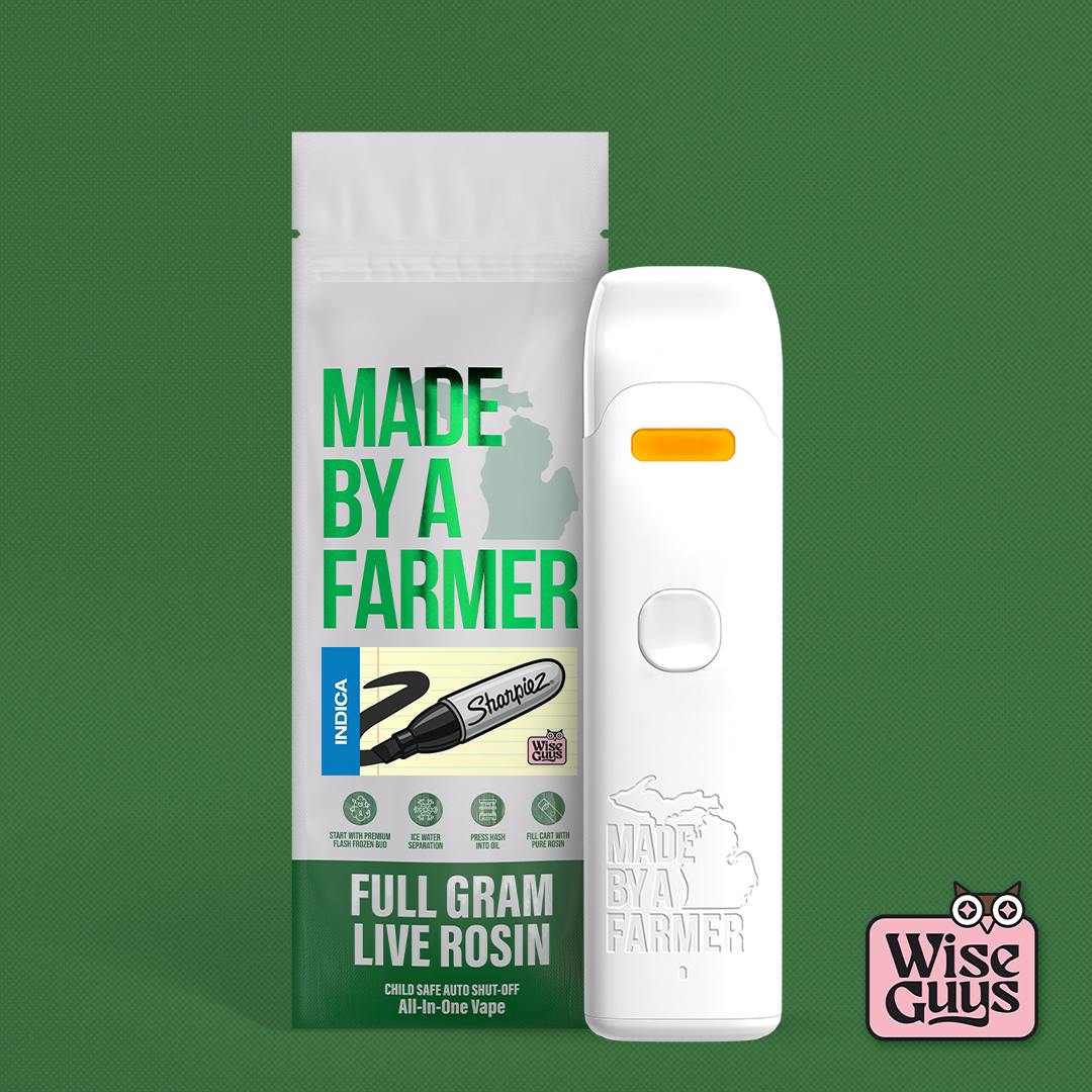 MBAF | Live Rosin 1G | Sharpiez by Made By A Farmer