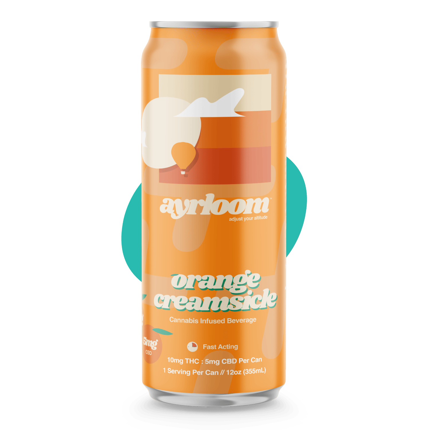 ayrloom | Orange Creamsicle | 2:1 | 10MG THC : 5MG CBD