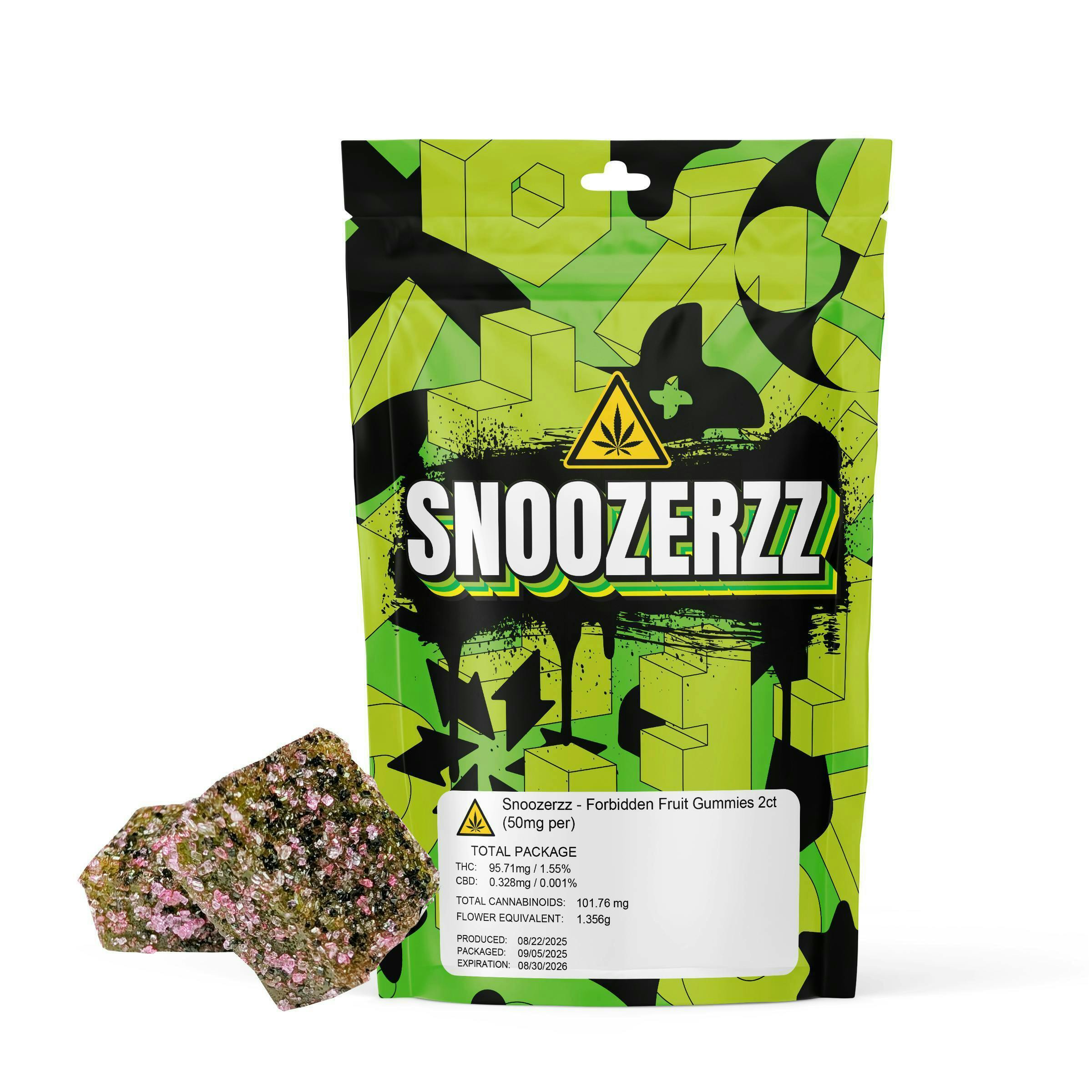 Snoozerzz - Forbidden Fruit Gummies 2ct (50mg per)