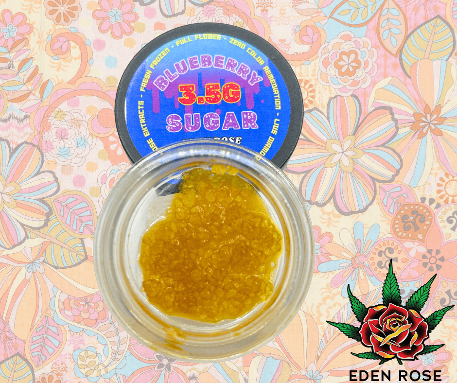 Live Resin Blueberry Sugar Indica