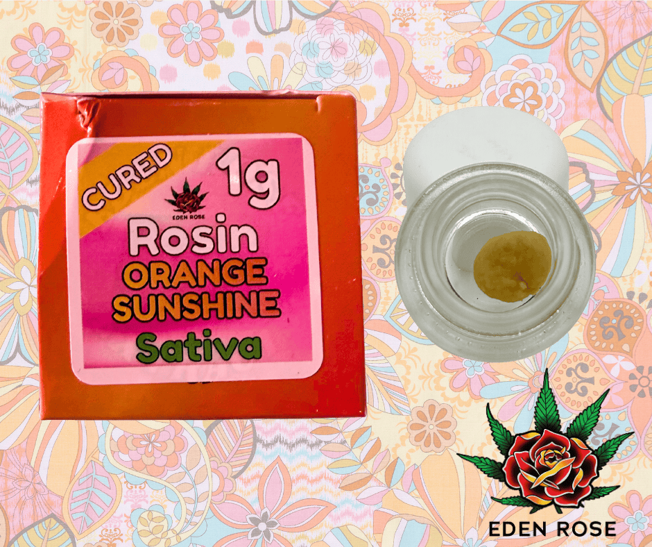 Hash Rosin Orange Sunshine Sativa