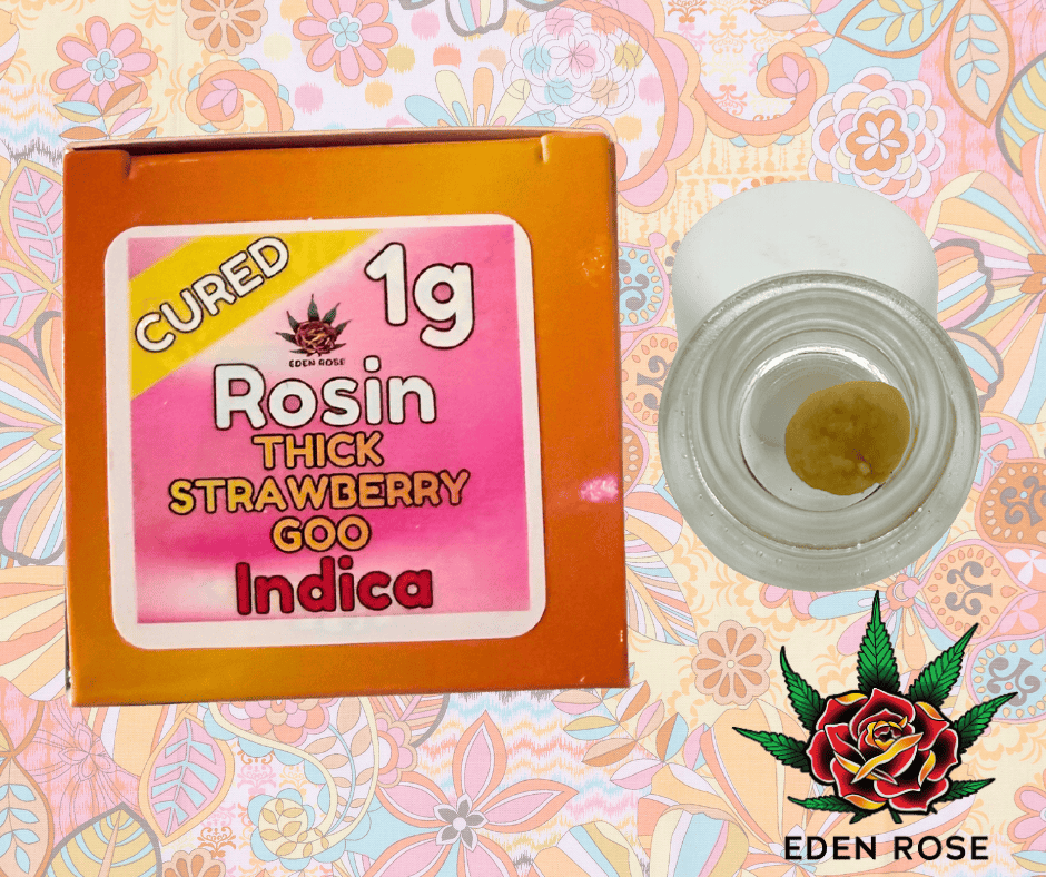 Rosin Thick Strawberry Goo Indica