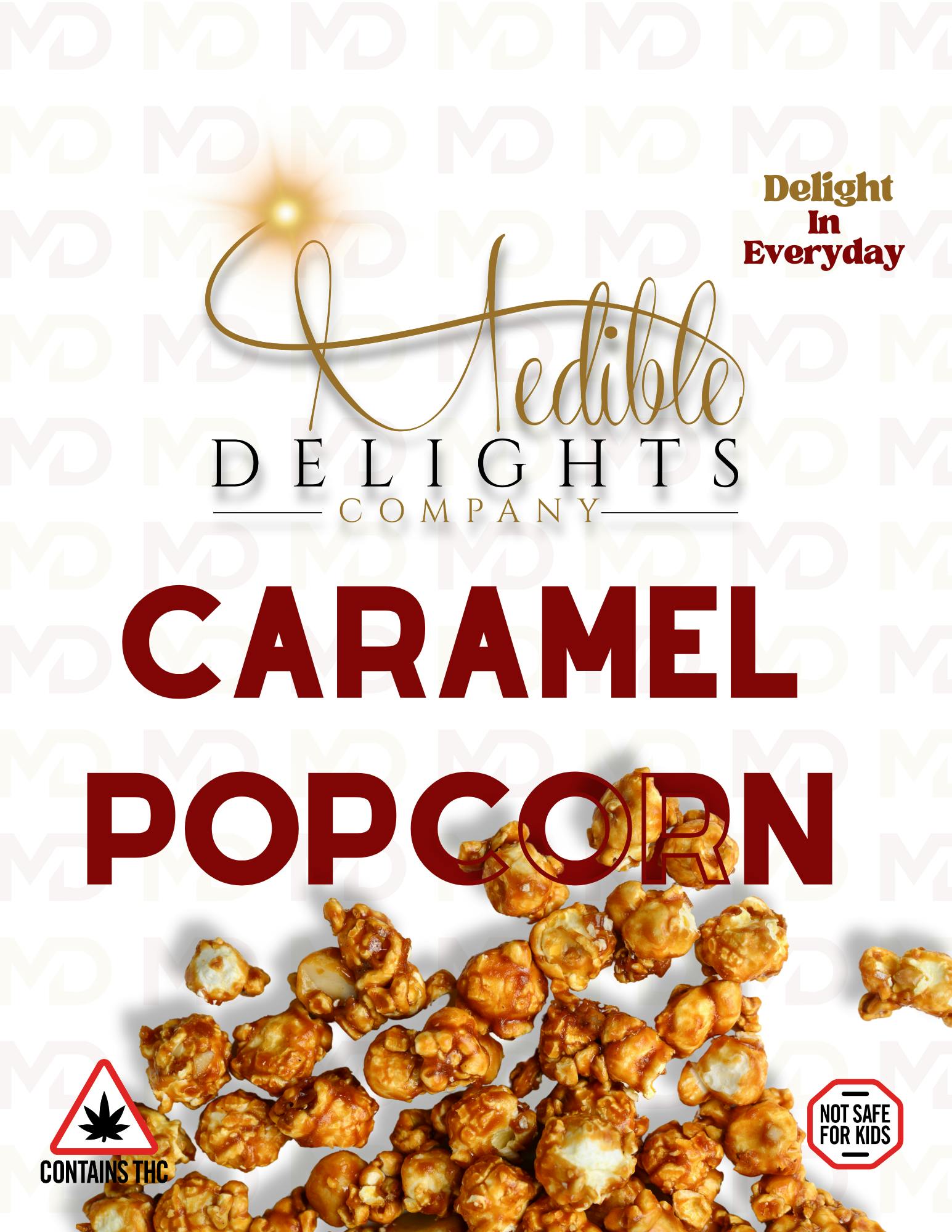 Caramel Popcorn 200mg by Medible Delights