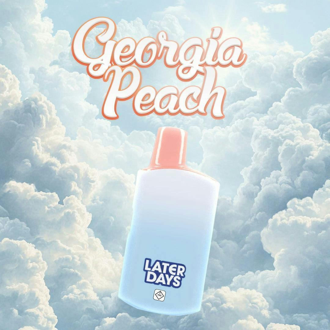 Later Days | Georgia Peach | Disposable | 0.588G