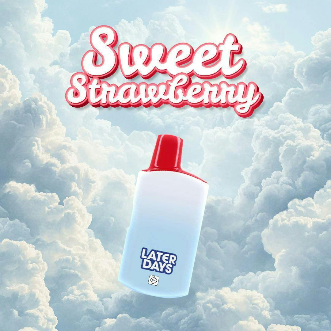 Later Days | Sweet Strawberry | Disposable | 0.59G