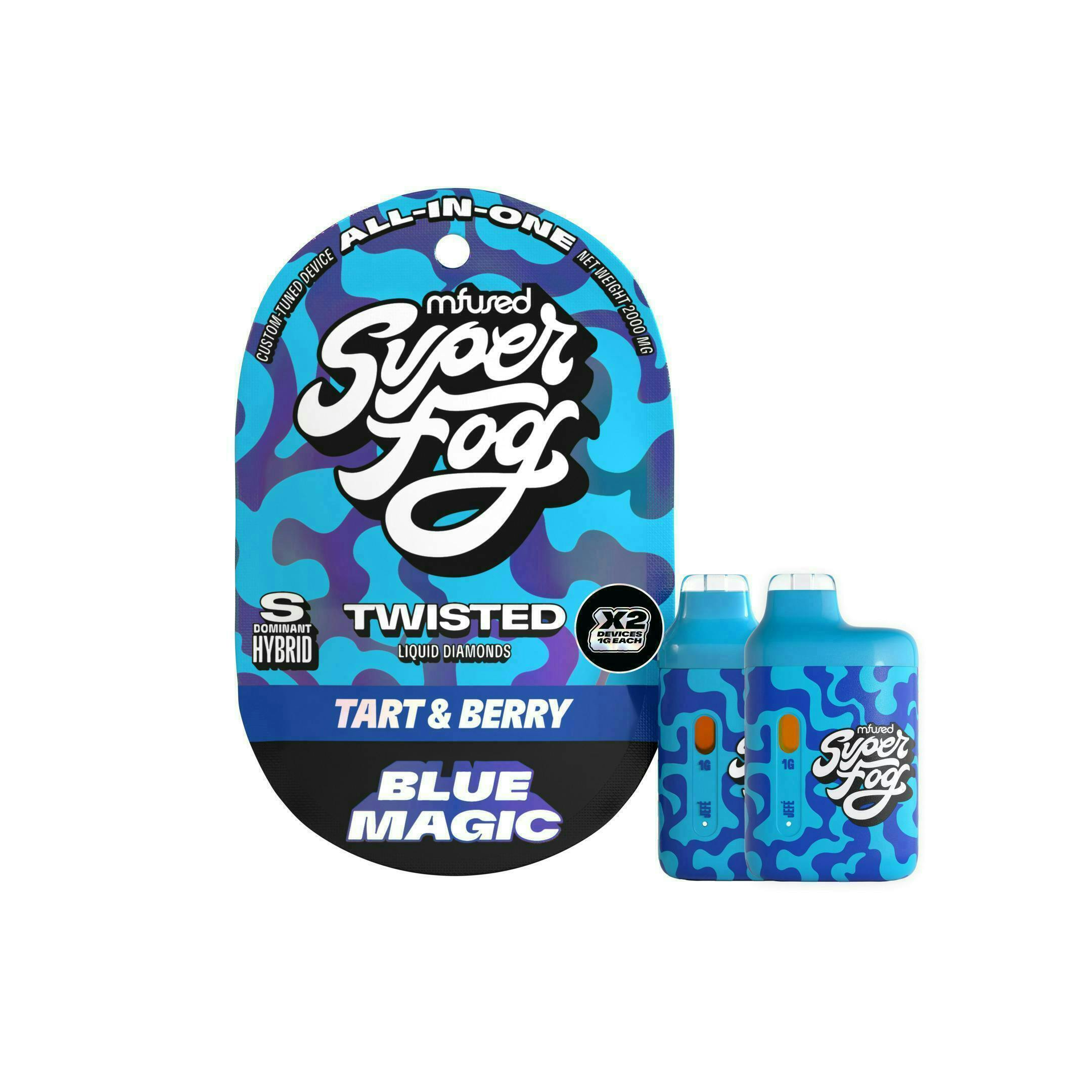 Blue Magic | TWISTED Disposables | 1g each | 2pk