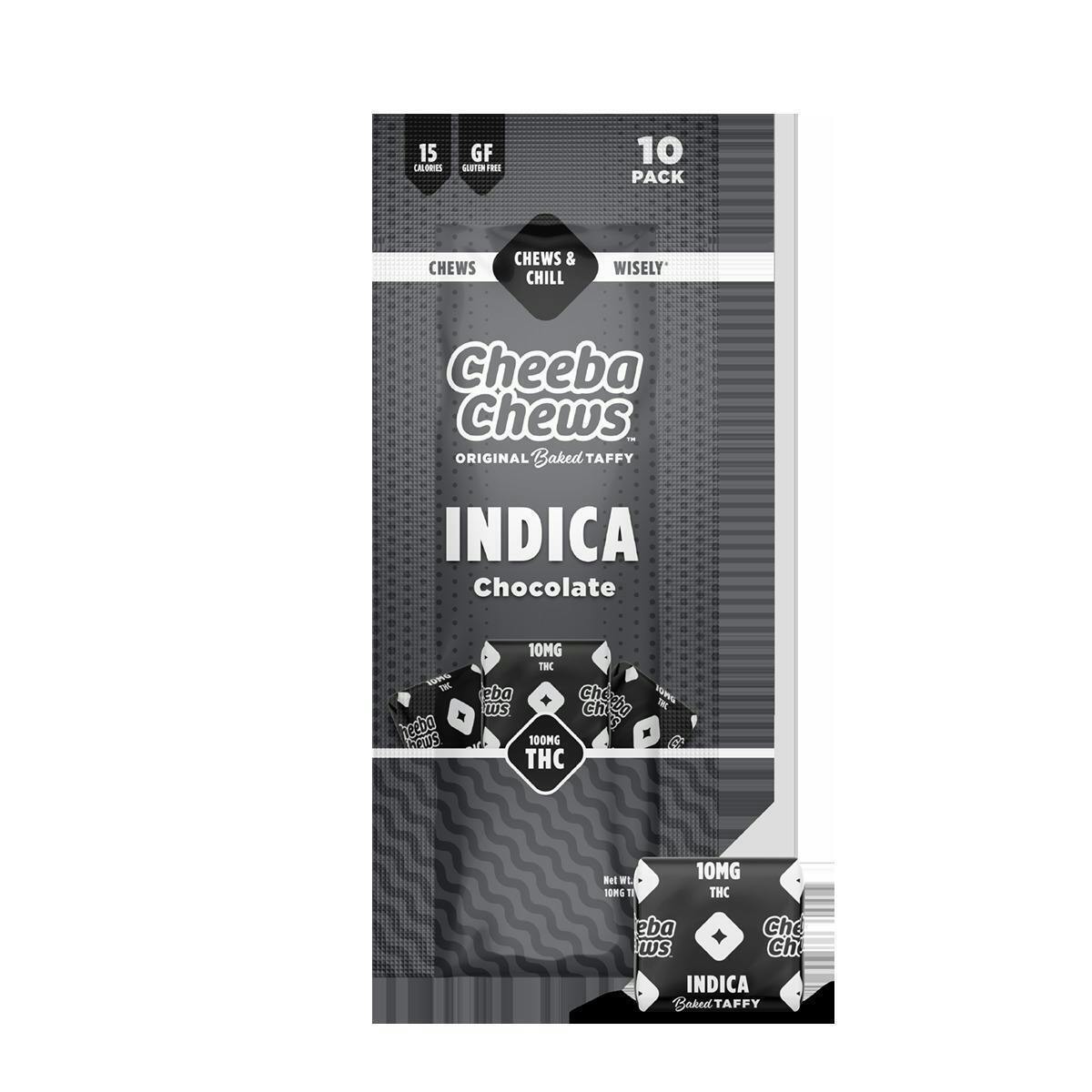 Indica Chocolate Taffy Chews | 100mg (20pk)
