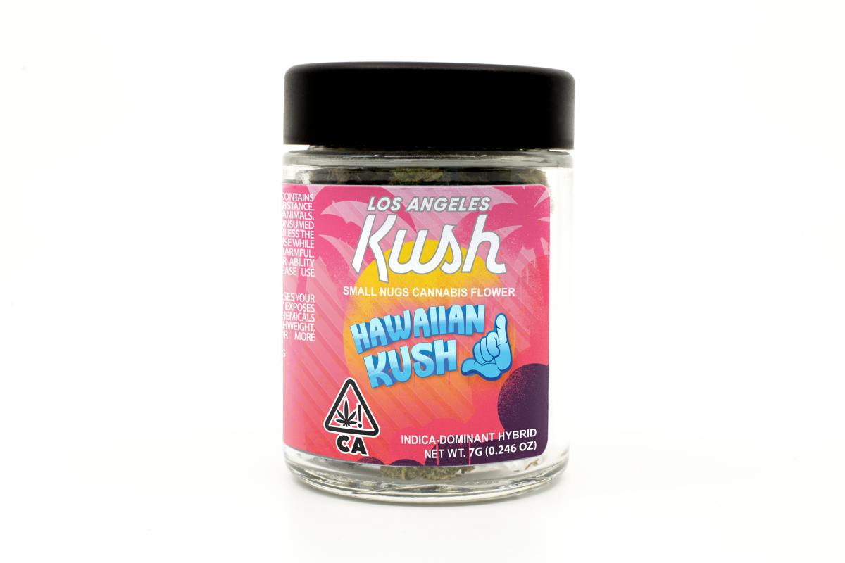 Hawaiian Kush Flower 7G - Small Nugs by LA Kush - Los Angeles Kush