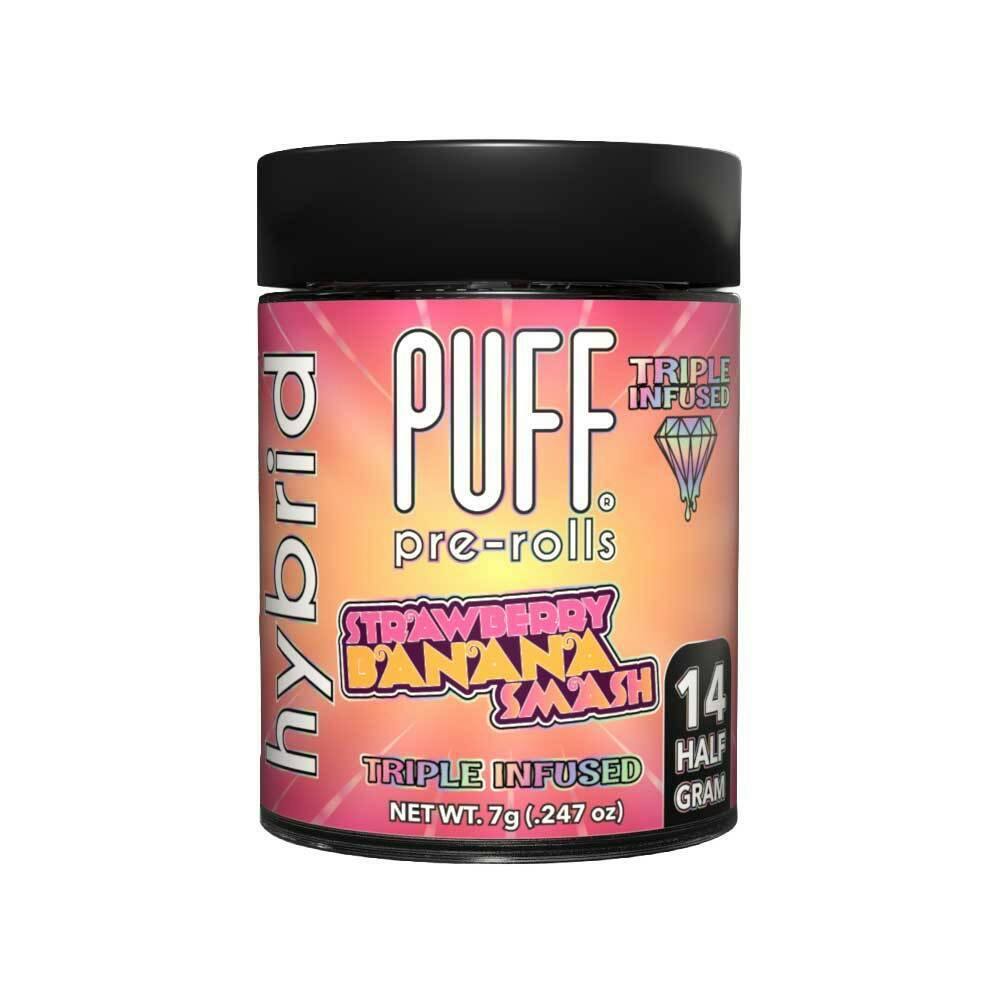 PUFF: Strawberry Banana Smash - Triple - /