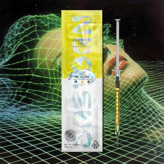Friendly Brand | Live Resin Applicator | MK Ultra | Extract Oils | 1g