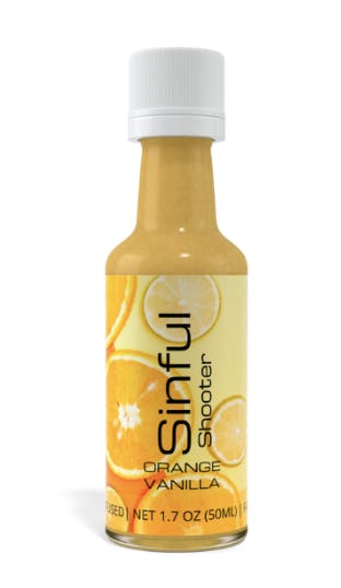 Orange Vanilla Shooter by Sinful Beverages