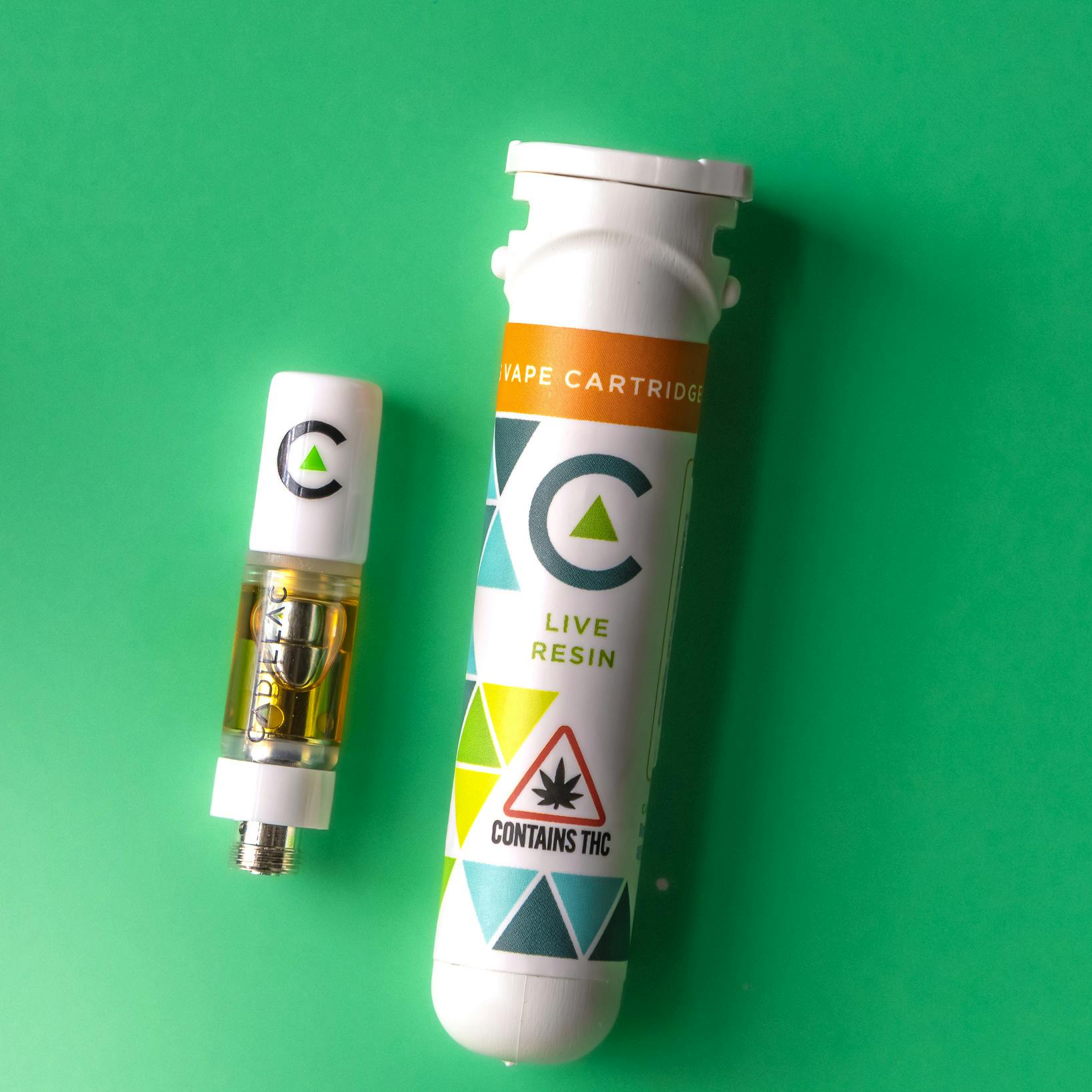 Cadillac Live Resin Cartridge 0.5g - Frosted Lemon Zkittles (S) by Cadillac Cannabis