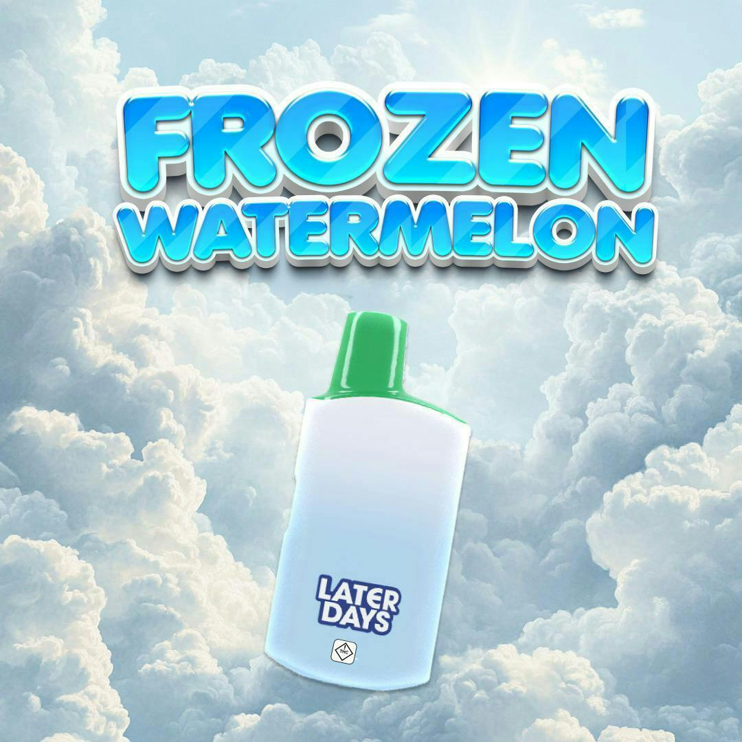 Later Days | Frozen Watermelon | Disposable | 0.59G