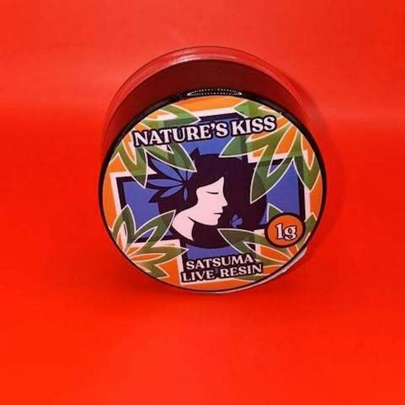 Nature's Kiss - Satsuma Live Resin Concentrate 1g by Nature's Kiss