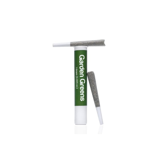 Garden Greens | 0.5g 2pk Prerolls - Blueberry Cruffin