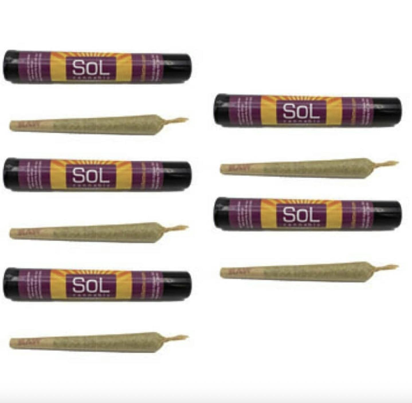 Sol | MAC 1 | Pre Roll | 1G at Seed of Life Labs | Havre Dispensary
