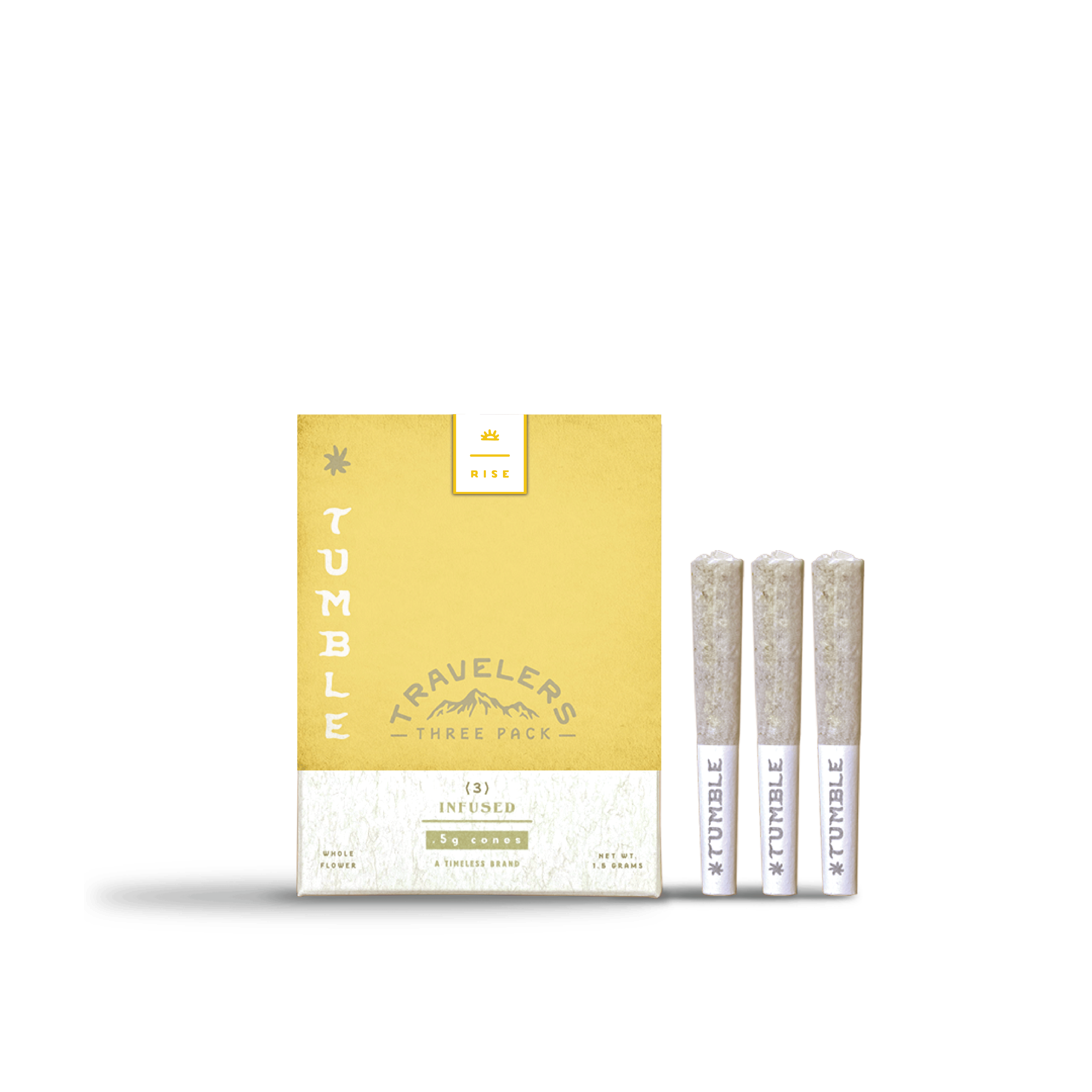 Strawberry Cough | Tumble Travelers Infused Mini | 0.5g each | 3pk
