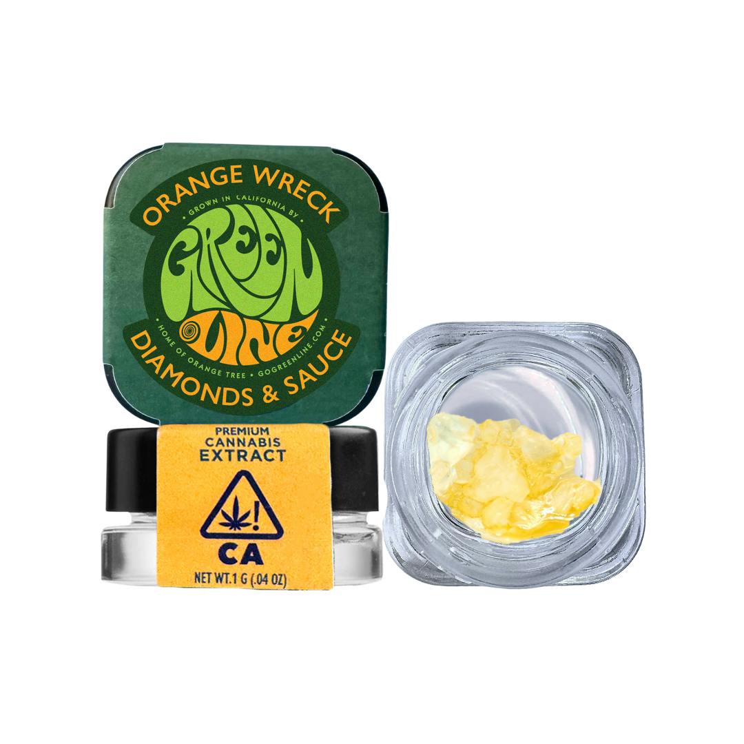 Orange Wreck - Diamonds & Sauce - Extract - Sativa - 1g