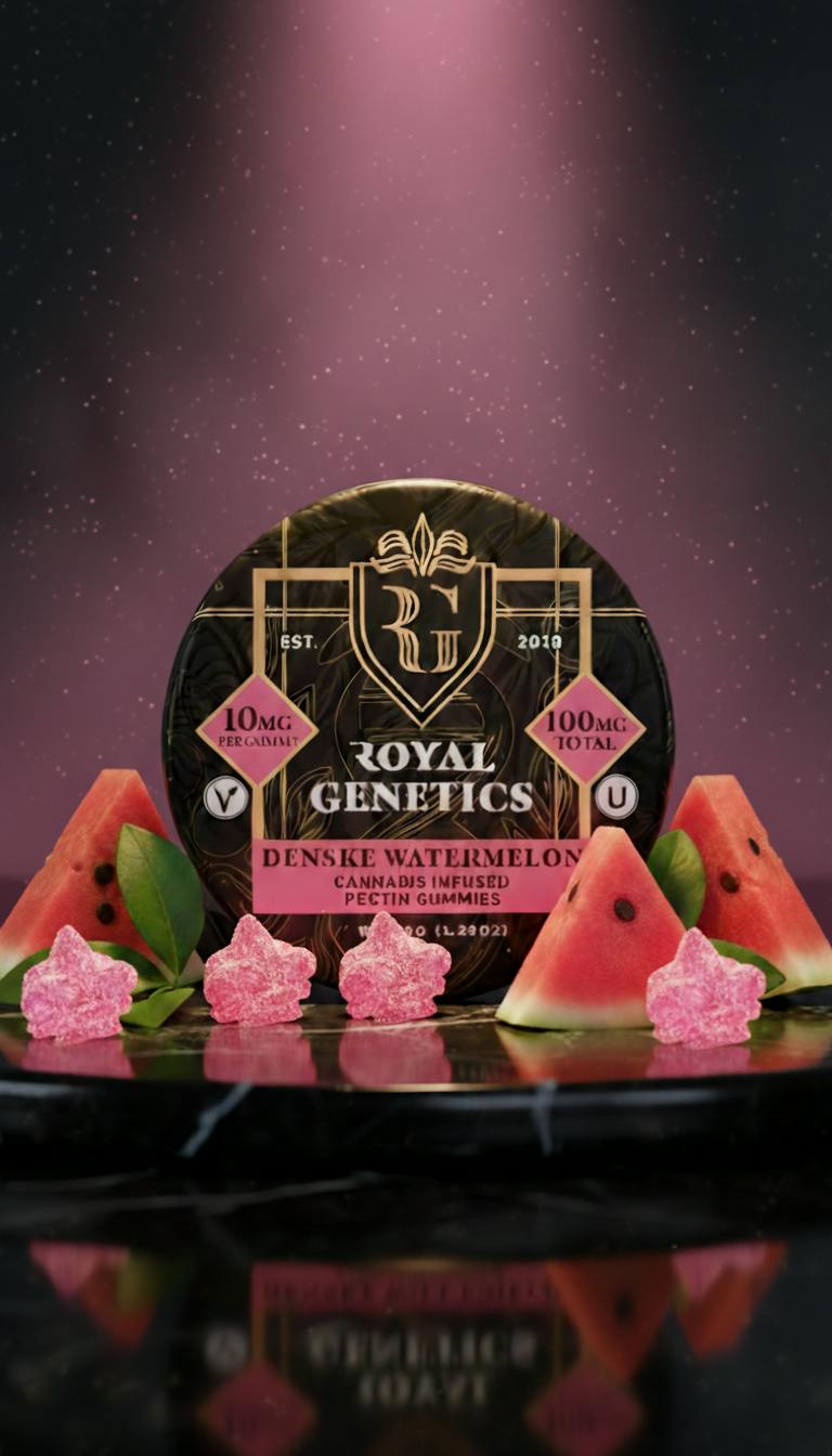 Densuke Watermelon Gummies 100mg by Royal Genetics