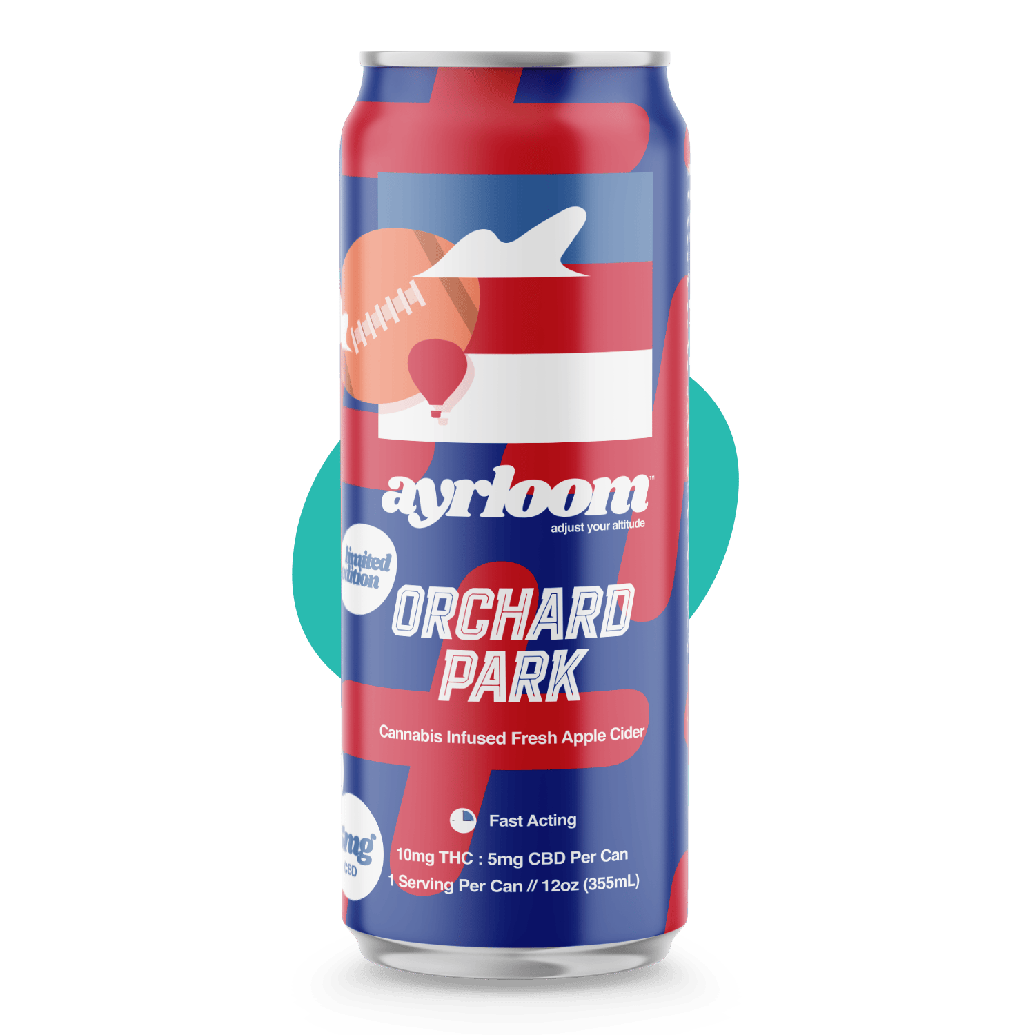 Honeycrisp "Orchard Park" 2:1 THC:CBD | Carbonated | 10mg | 12 fl oz