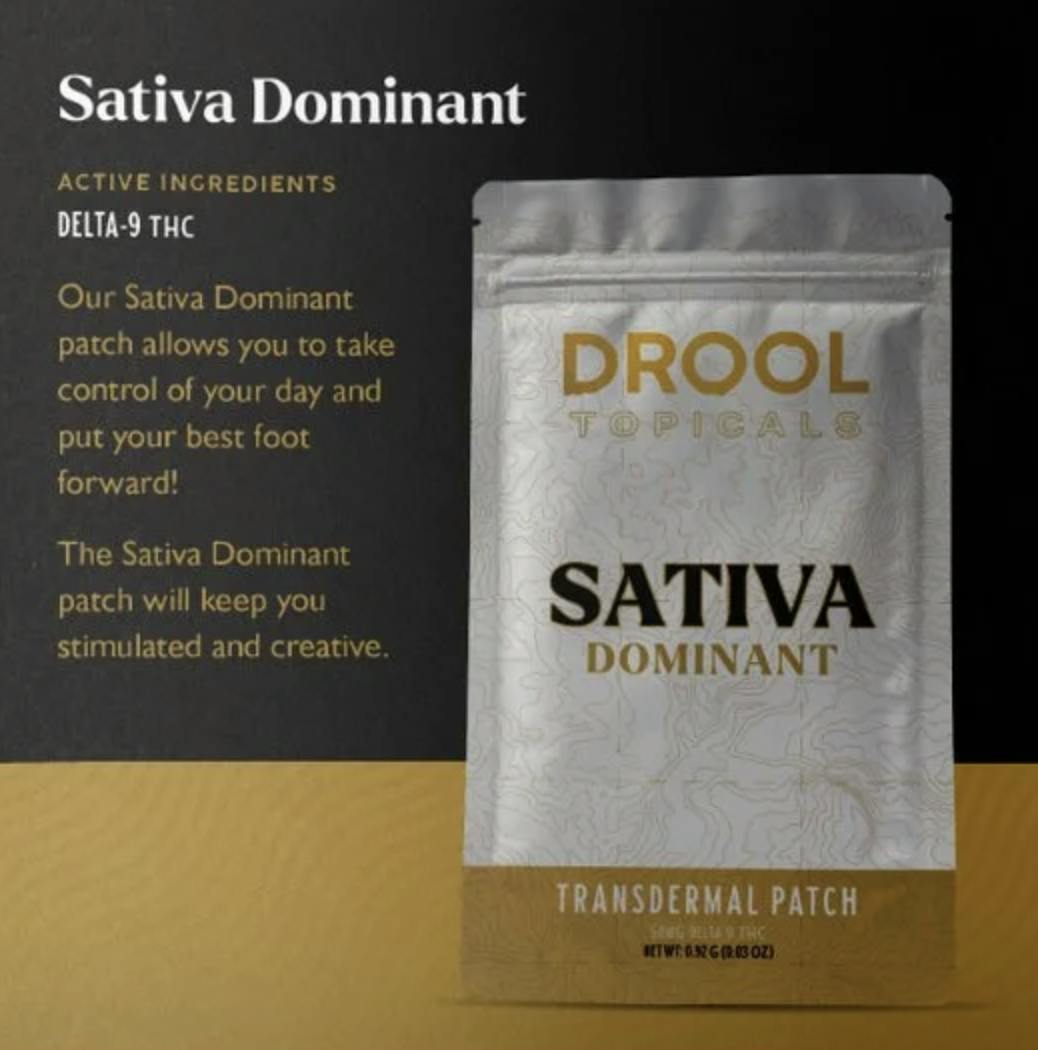 Drool | Sativa Transdermal Patch | 50mg - Drool