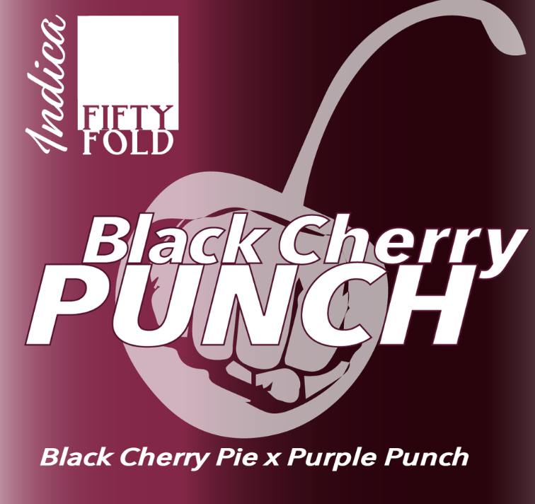 Fifty Fold - Black Cherry Punch Infused Pre-Roll 0.75g