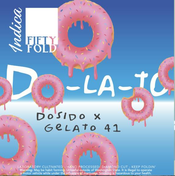 Fifty Fold - Dolato Flower 3.5g by Fifty Fold