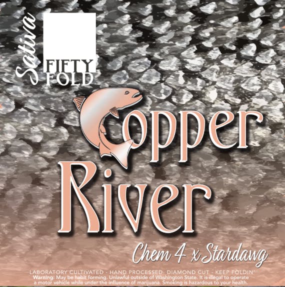 Fifty Fold - Copper River Flower 1g