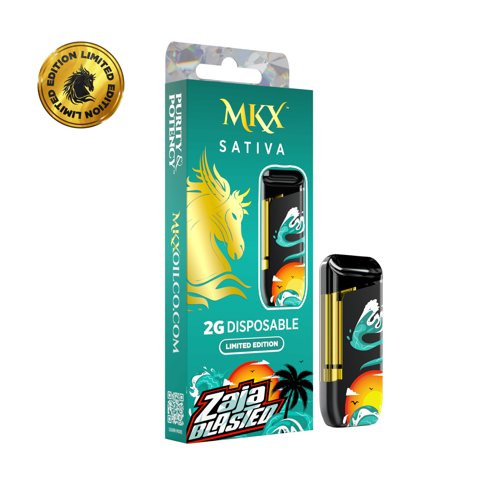 (Limited Edition) Zaja Blasted | Disposable | 2g by MKX Oil Co