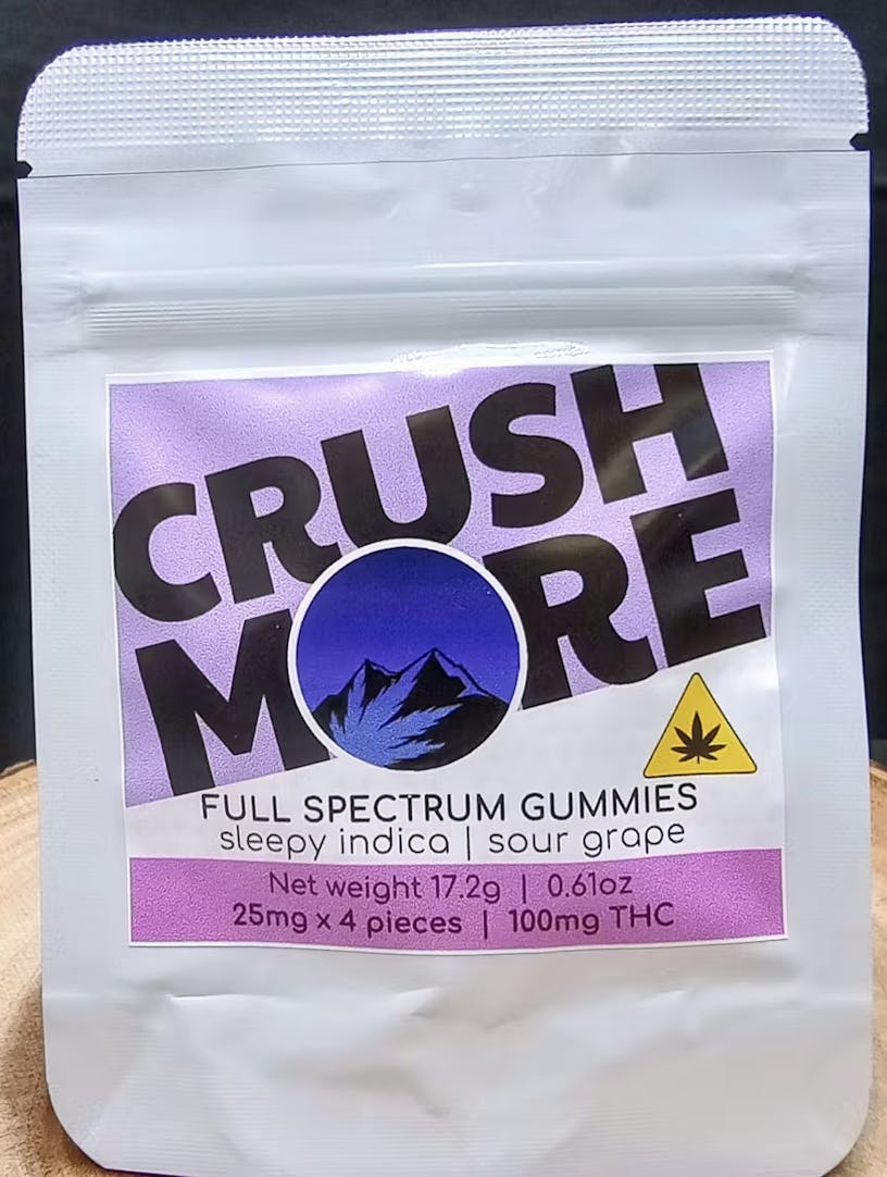 Crushmore - Sleepy Sour Grape Gummies 10pk
