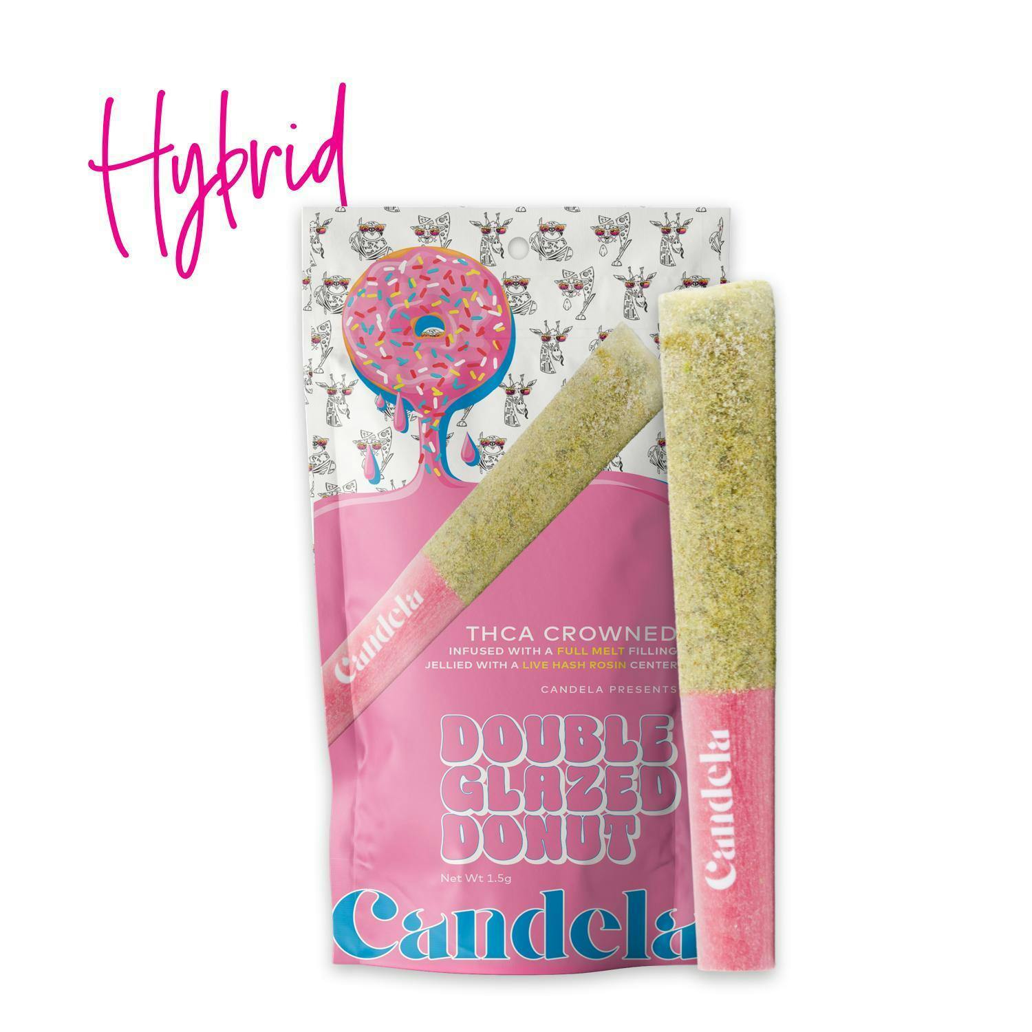 Platinum Lifehack x Sunset Soap | Double Glazed Donut Infused Joint | 1.5g by Candela