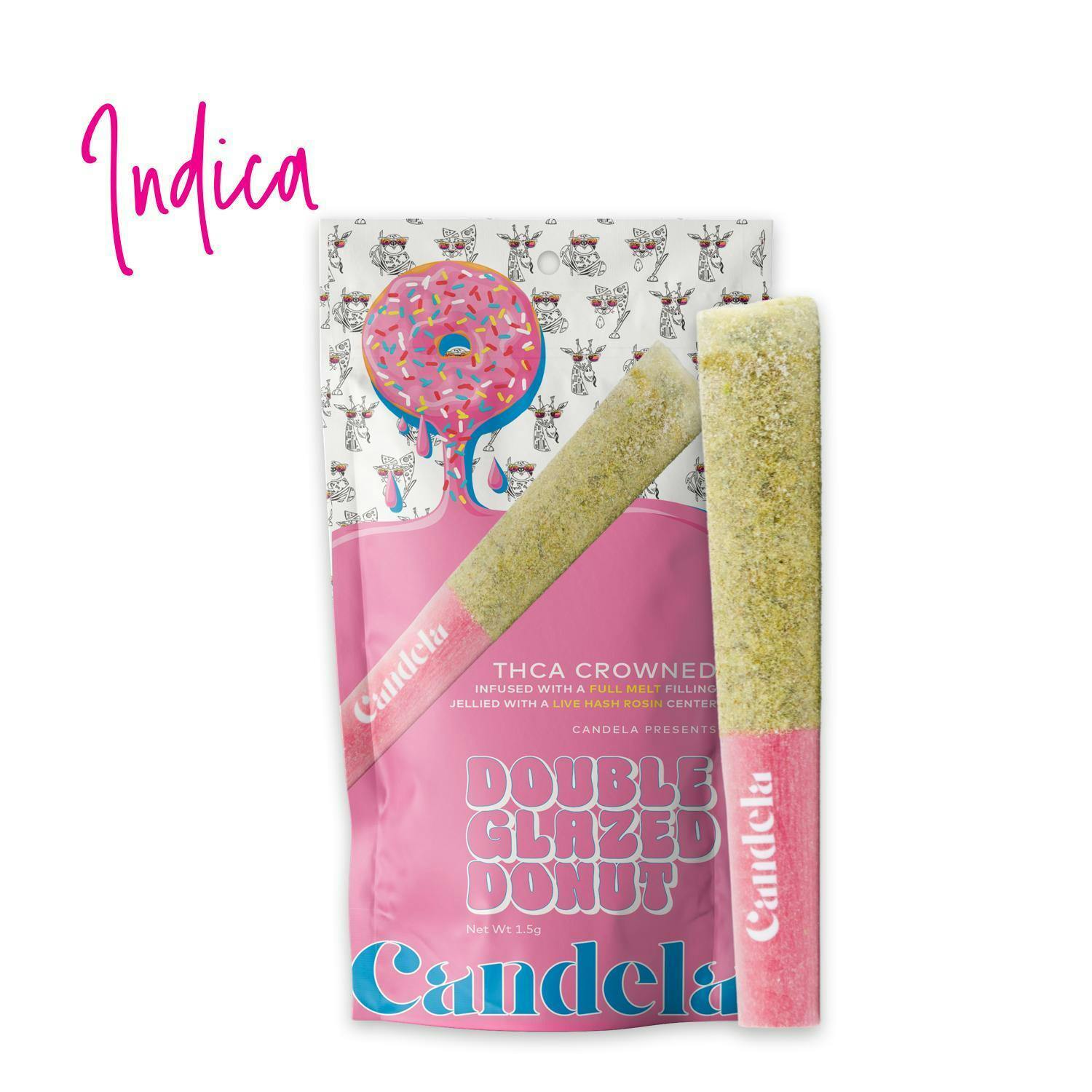 Candela Double Glazed Donut - Sherb Cream Pie + Lemon Oreoz by Candela