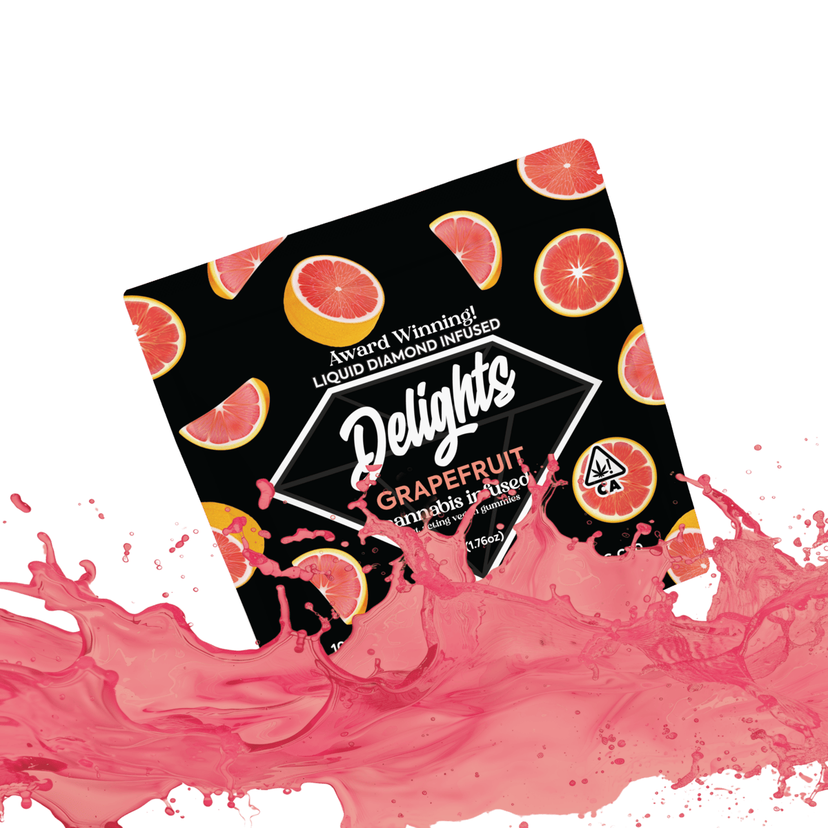 Grapefruit Liquid Diamond Infused