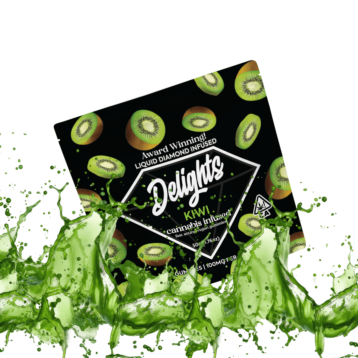 Kiwi Liquid Diamond Infused