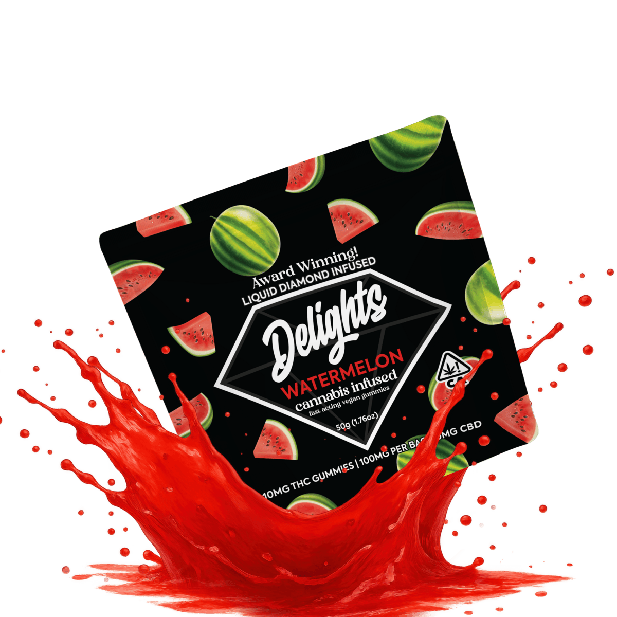 Watermelon Liquid Diamond Infused