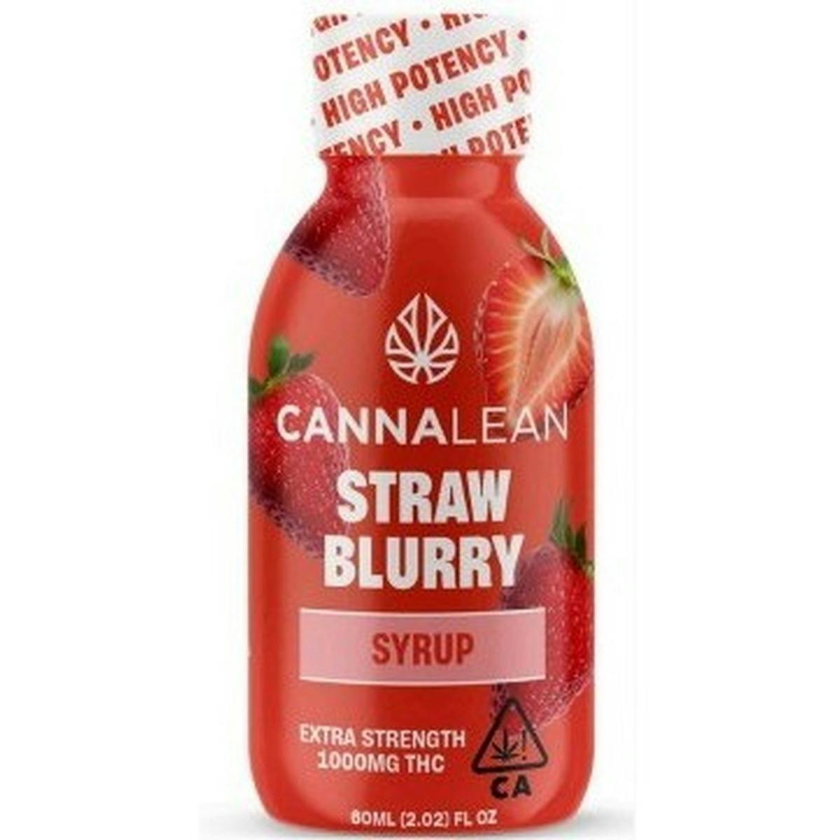 Strawblurry Strawberry Thc Syrup