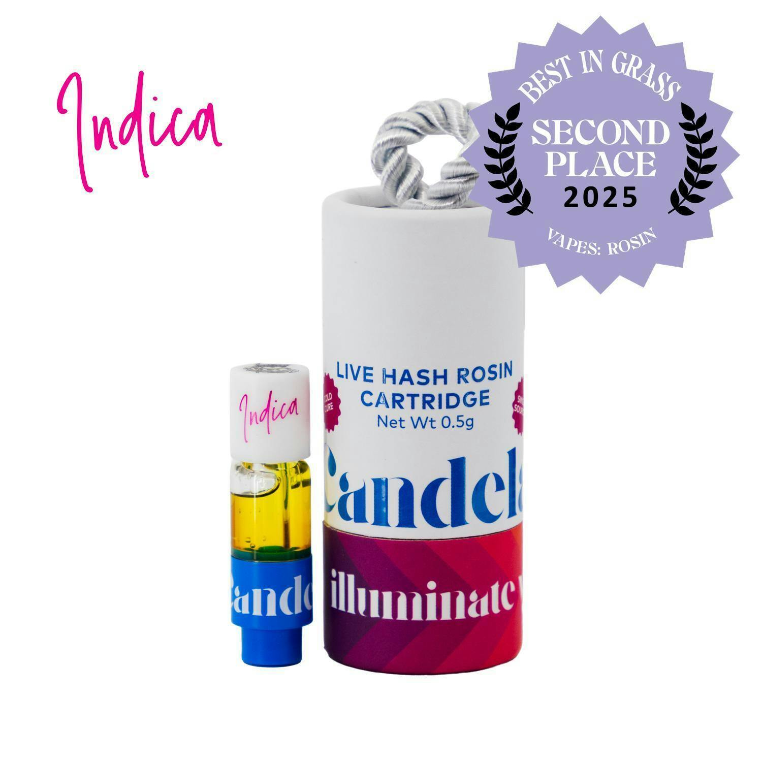 Purple Punch | Live Hash Rosin Cartridge | .5g by Candela