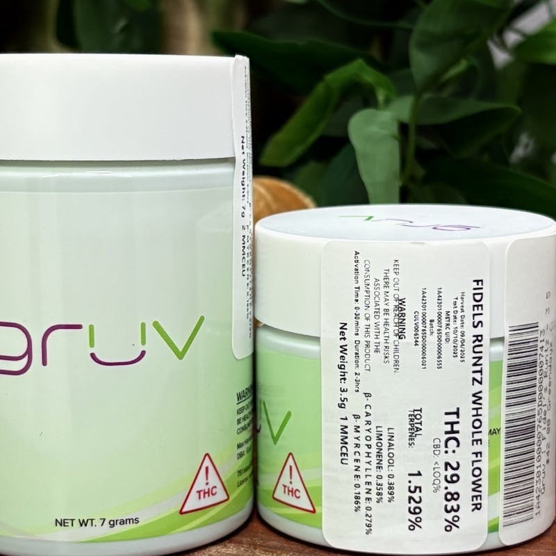 Fidel’s Runtz – Flower – 3.5g by Gruv
