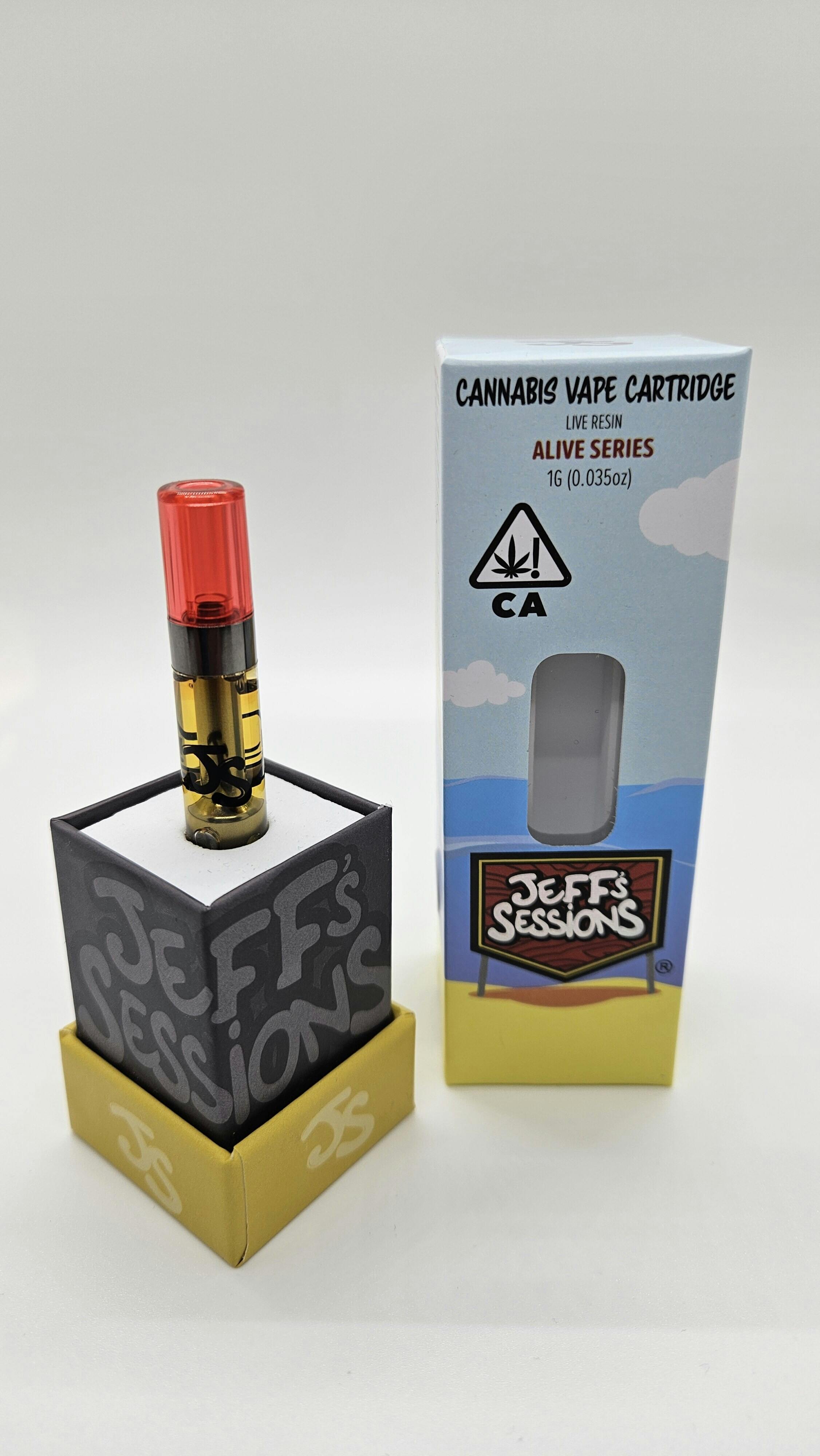 Jeff's Sessions Petrol Potion 1g | 510 Cart Live Resin