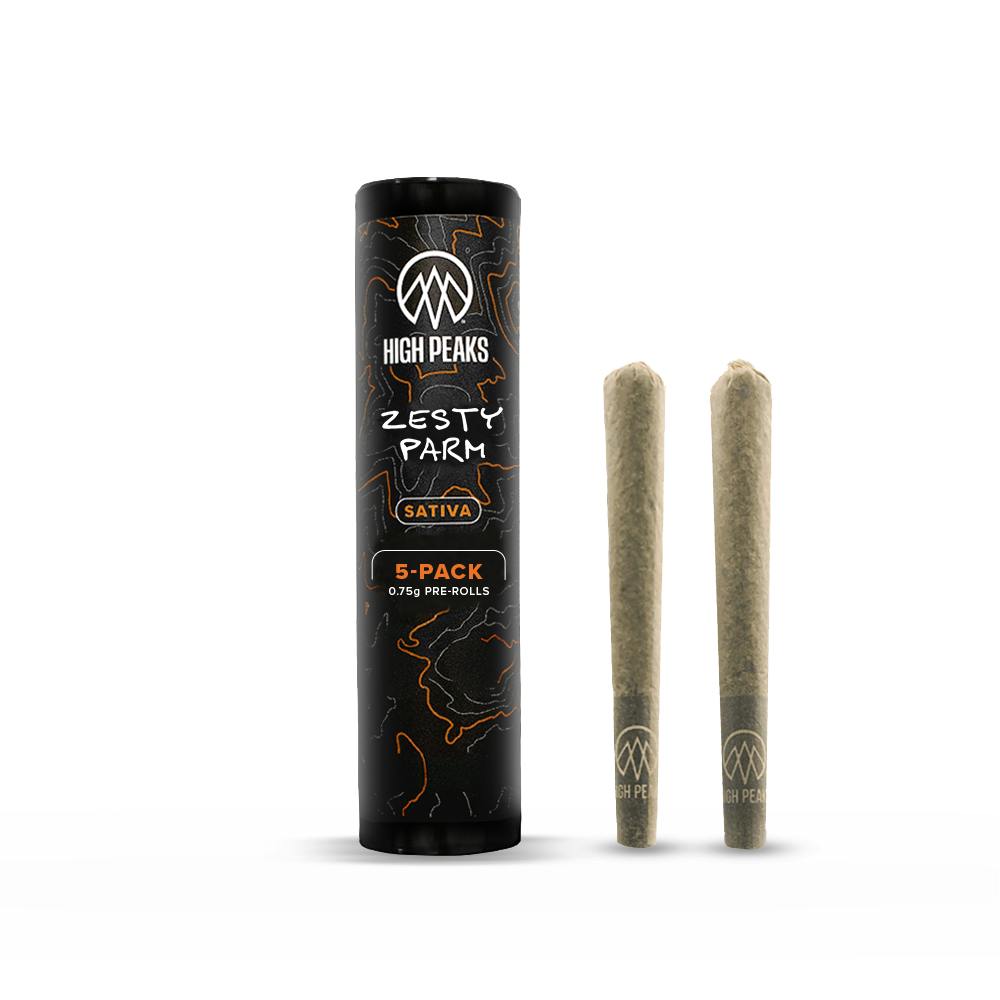 Zesty Parm | Joints | 0.75g ea | 2pk