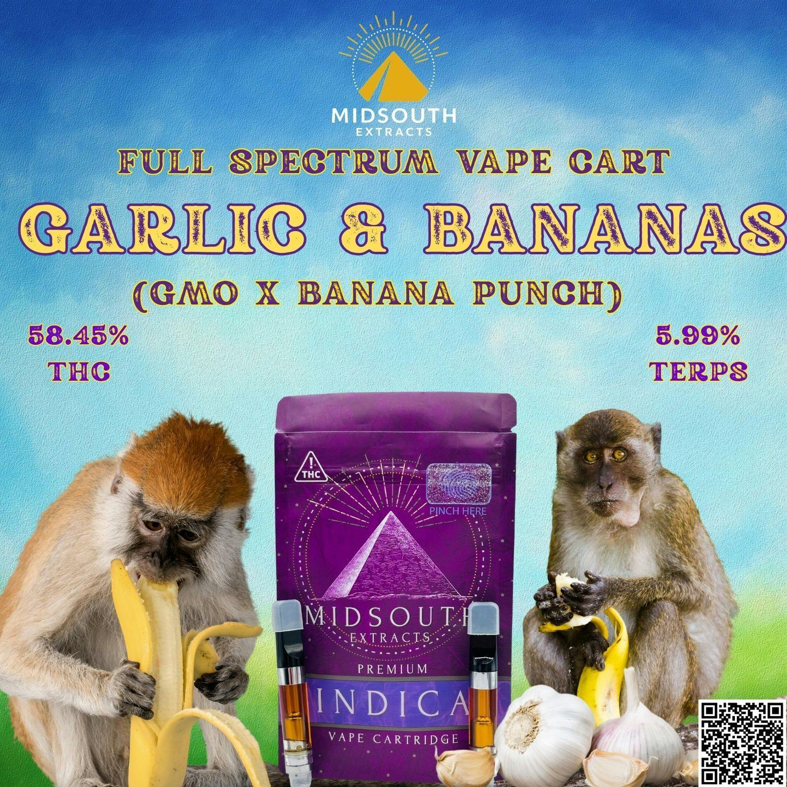 Garlic Bananas Full Spectrum