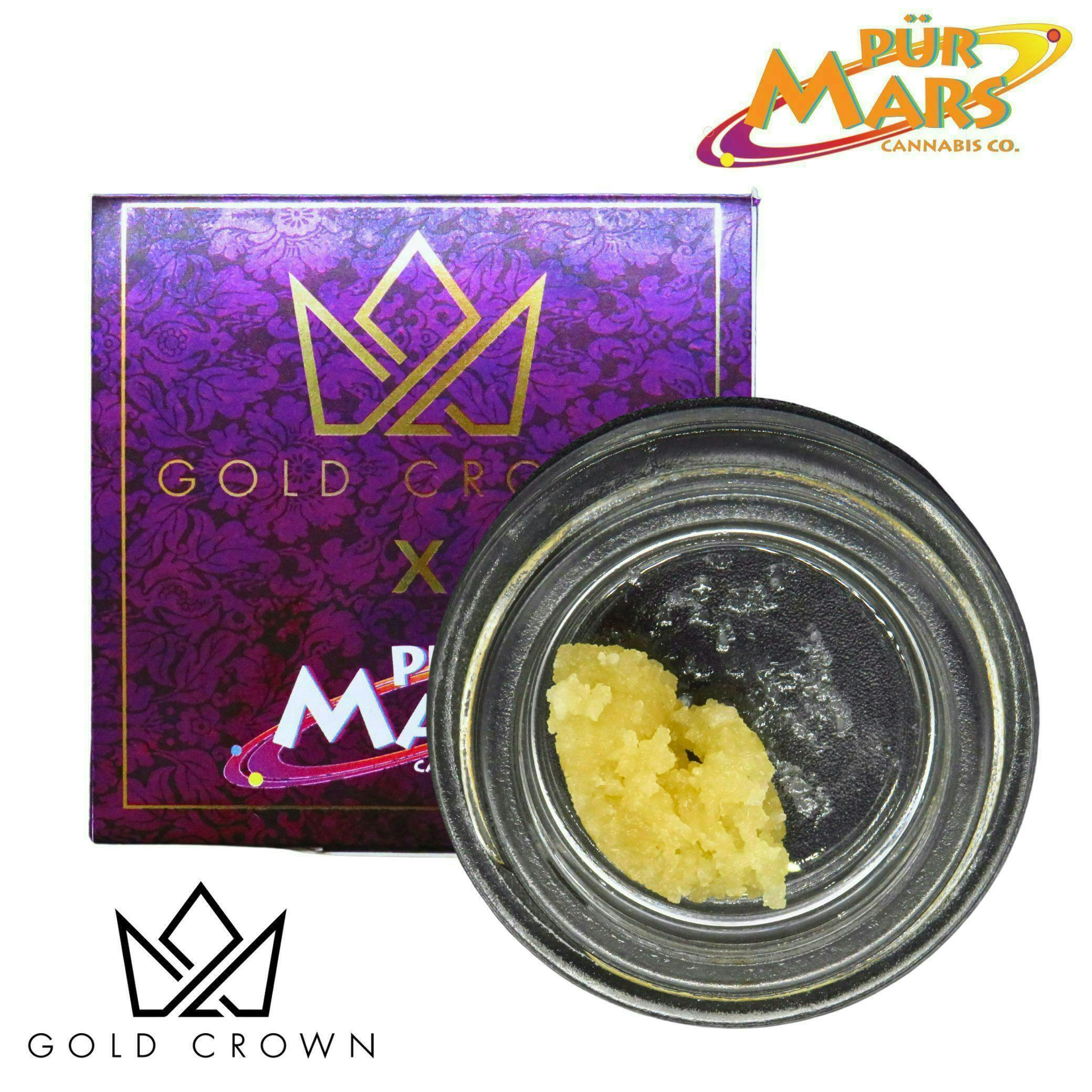 Gold Crown x Pur Mars | Purple Milk | Badder | 1g