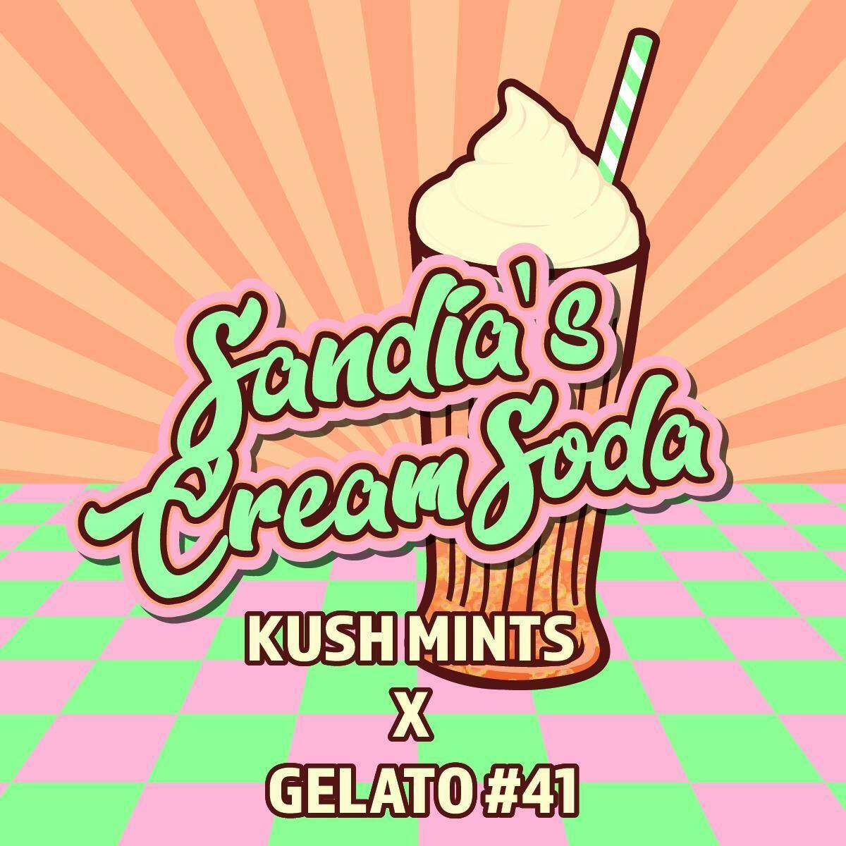 Sandia's Cream Soda - 90µ-159µ - 0.5g Disposable Live Rosin Cart
